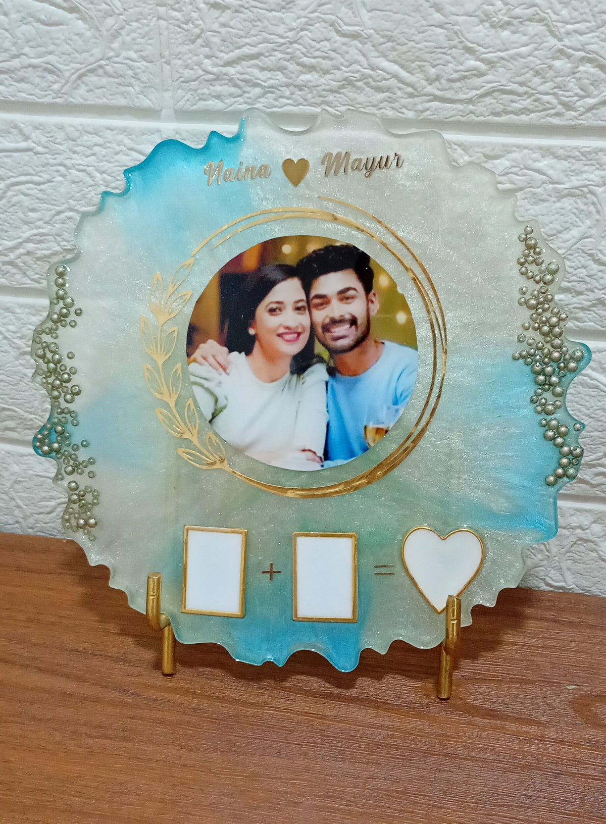 Customised couple photo frame