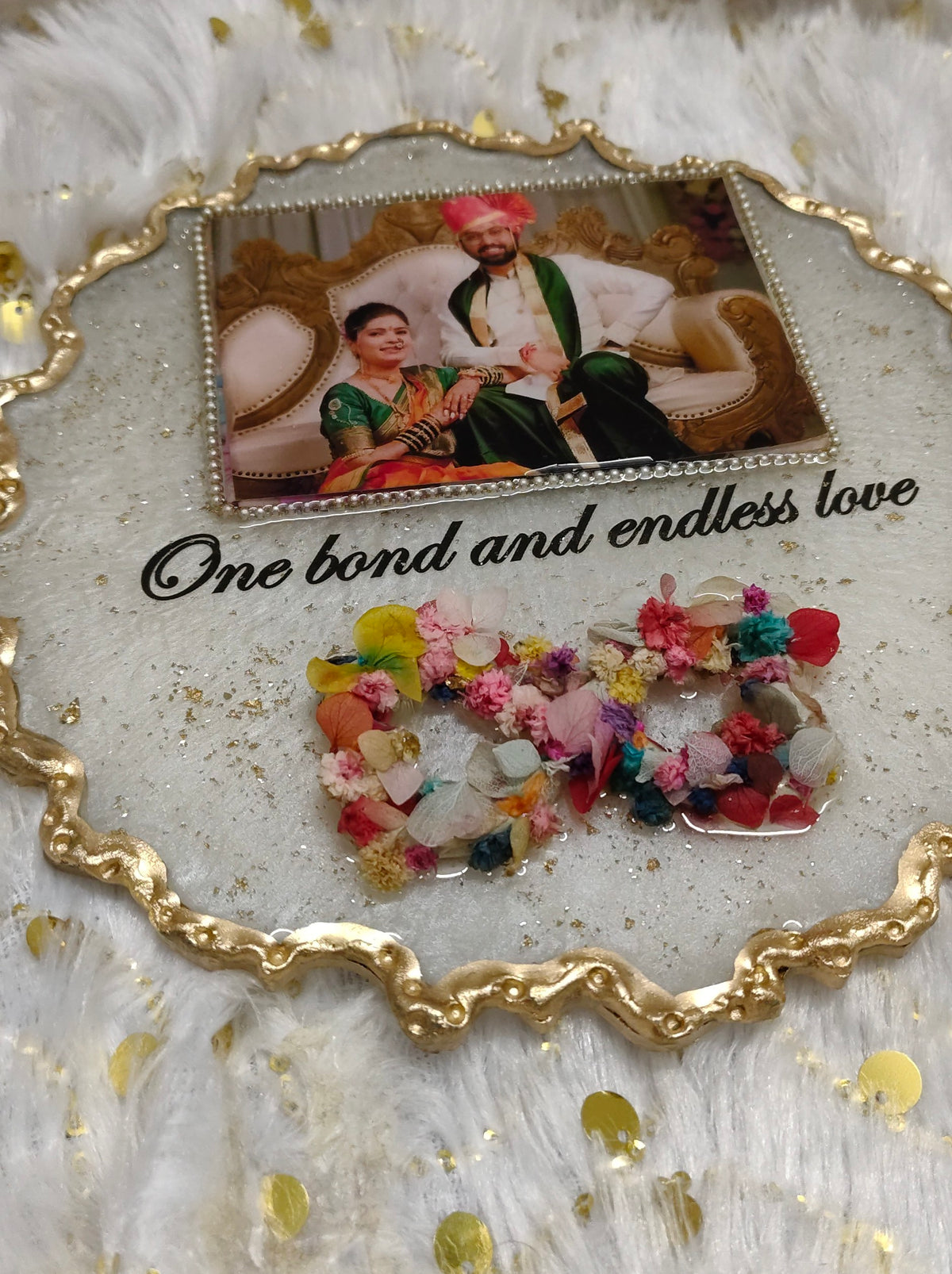 Couple photo frame
