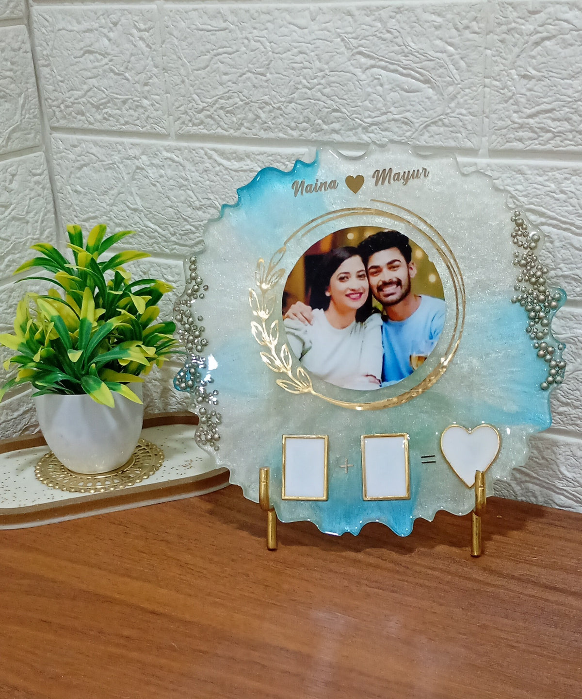 Customised couple photo frame