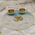 Resin pooja mini platter