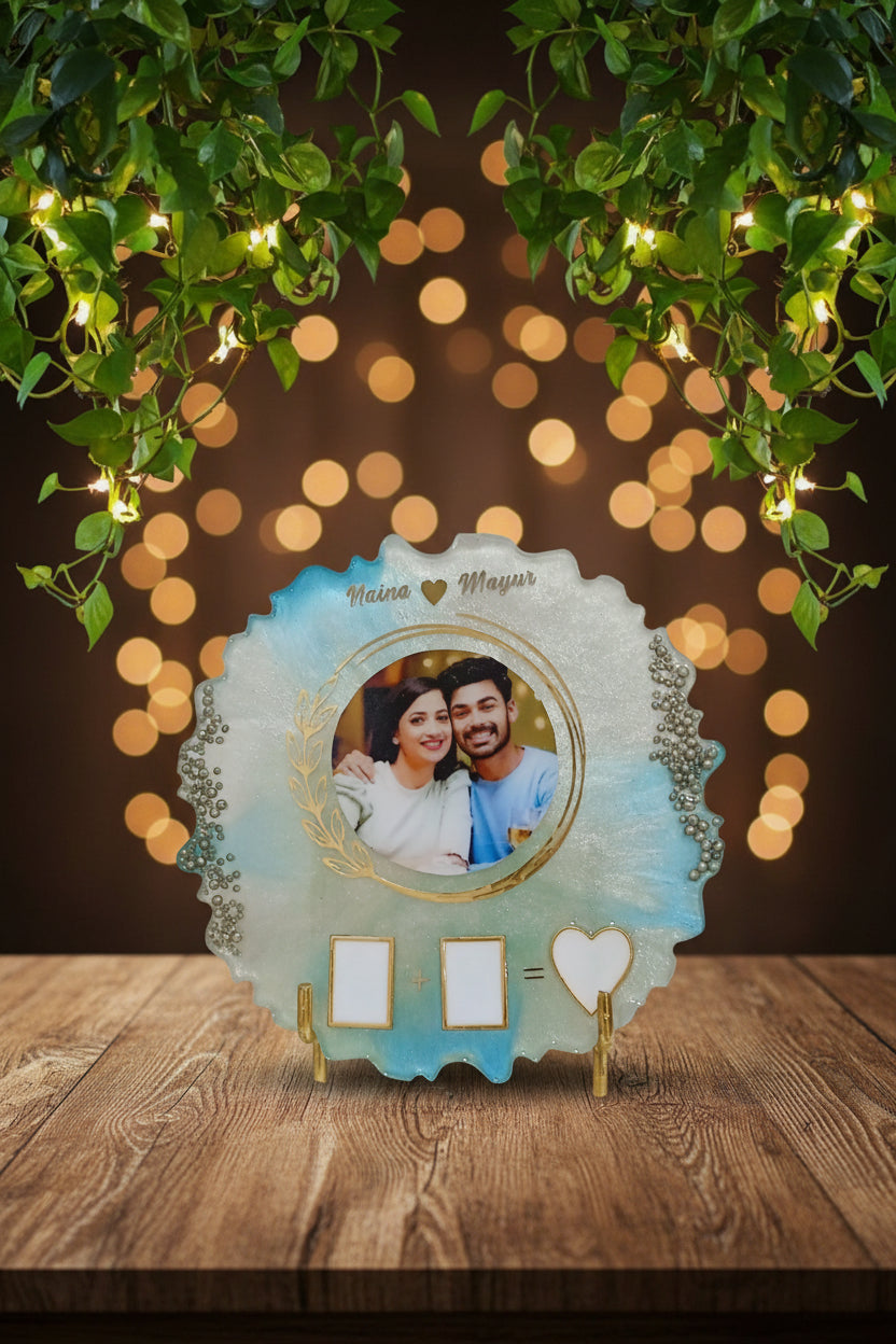 Customised couple photo frame